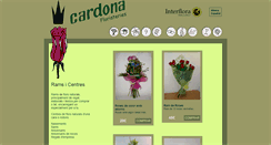 Desktop Screenshot of floristeriacardona.com